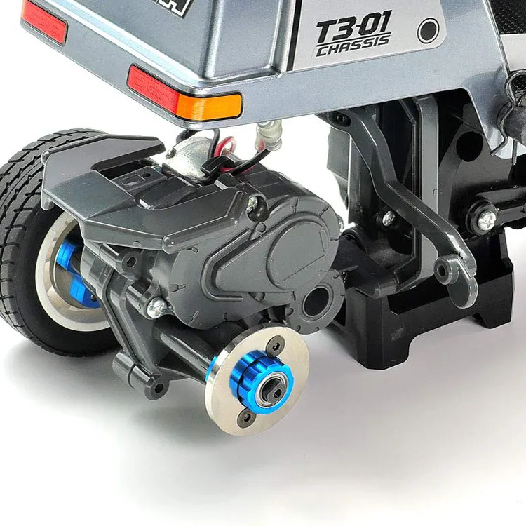 Tamiya RC Parts T3 01 Aluminum Alloy Lightweight Rear Axles Bearing Housings Model Accessories-2