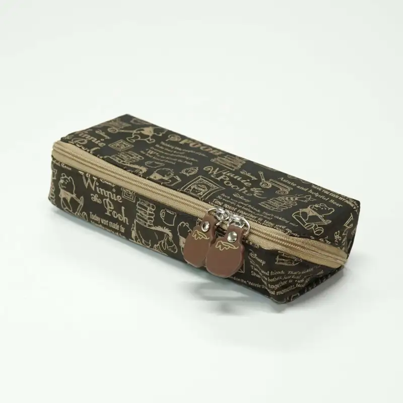 Disney x DISNEYLAND Cute, Winnie The Pooh Pattern Pencil Case/pencil Box Tokyo Disney-1