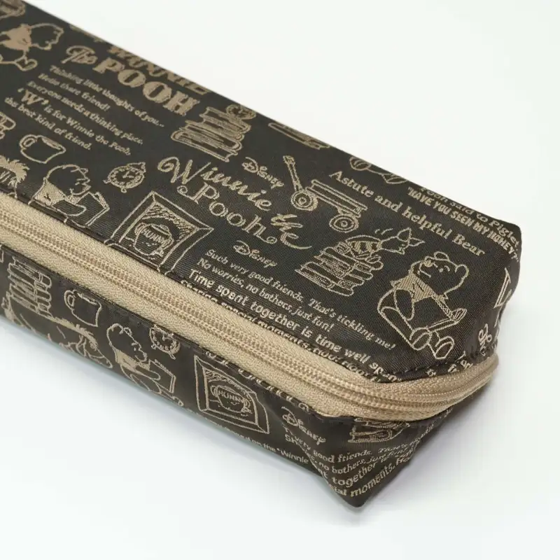Disney x DISNEYLAND Cute, Winnie The Pooh Pattern Pencil Case/pencil Box Tokyo Disney-3