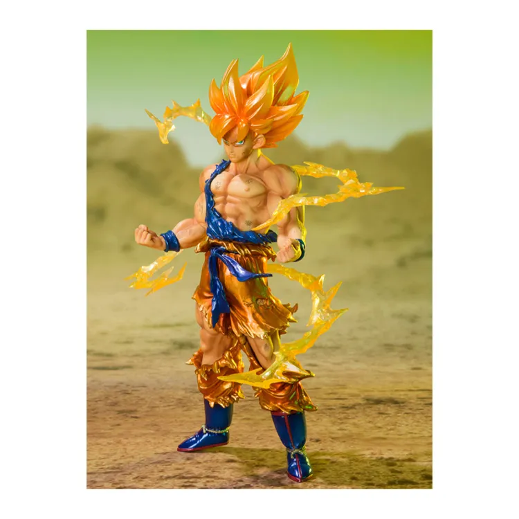 BANDAI Sun Wukong Bandai Super Saiyan Destroyed Figuarts Zero Limited Edition Scale Figures-2