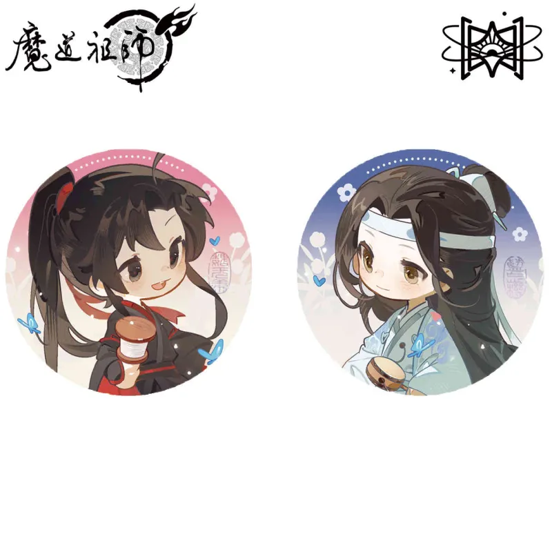 MANCOOL Grandmaster Of Demonic Cultivation Animation Four Seasons Collection Chibi Merch Star Seeking Society Badges-1