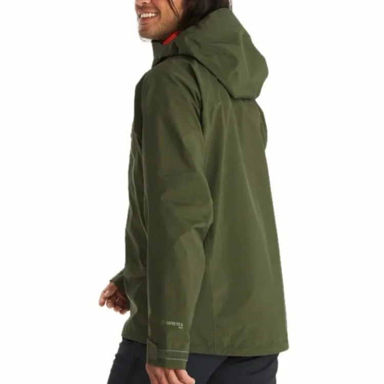 Marmot Mountain Versatile Windproof And Wear-Resistant Windbreaker Jacket Men's Olive Green-4