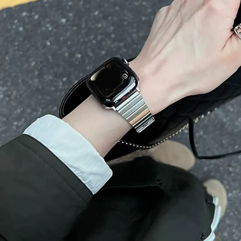 MSSM Apple Compatibility Watch Band Stainless Steel Material-3