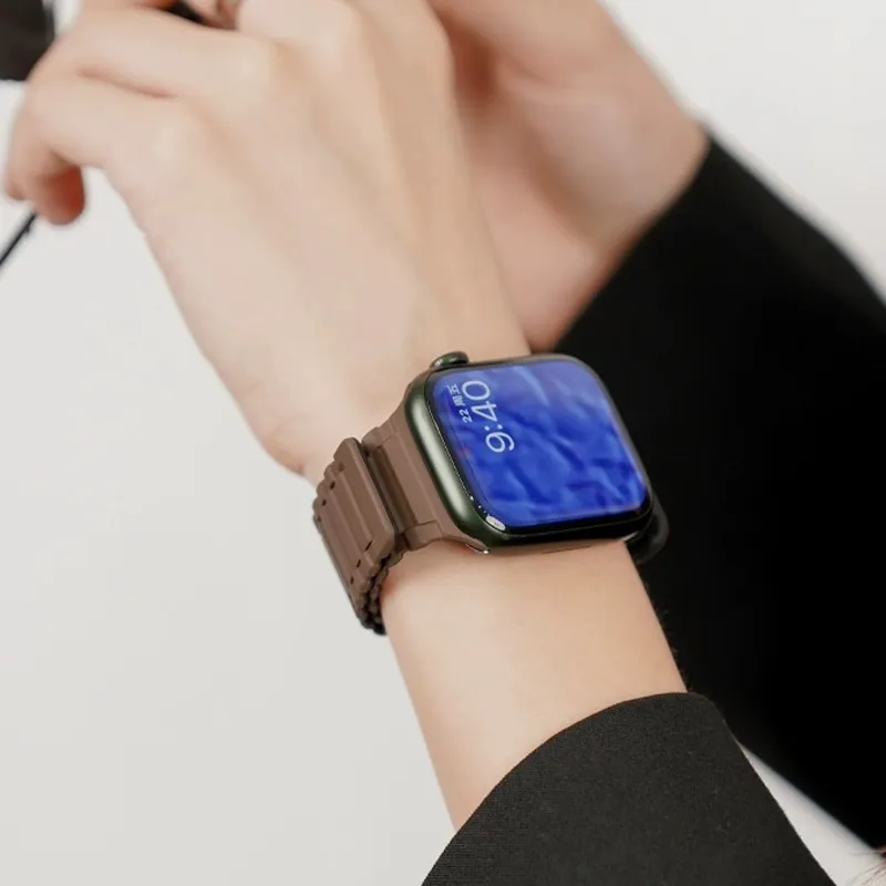 CHENSONG Watch Band Apple Compatibility 49mm Silicone Material-3