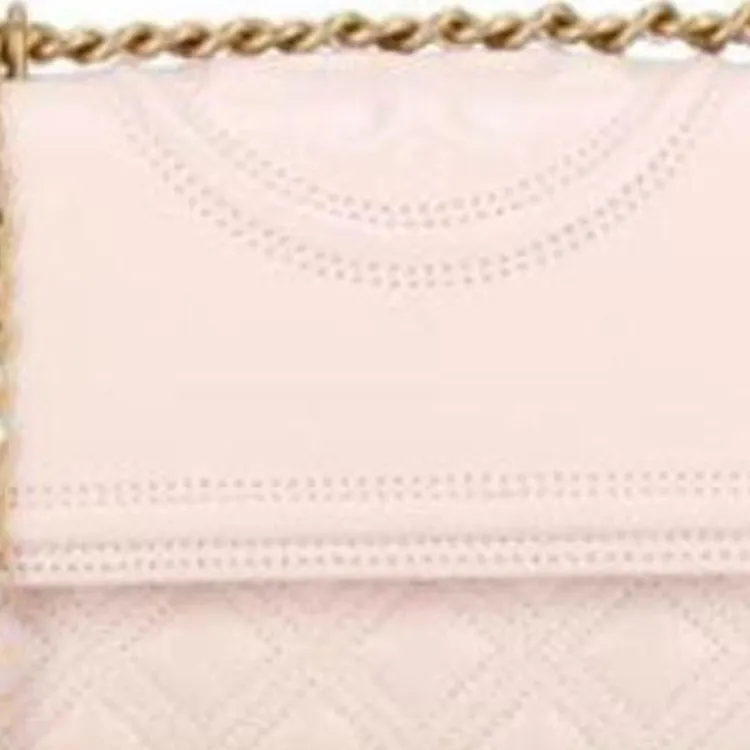 TORY BURCH Leather Crossbody Bag, Shoulder Bag Trumpets Women's Pink-4