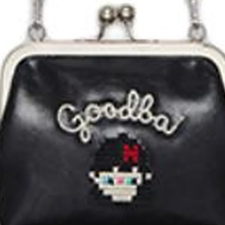 GOOD BAI Artificial Leather Shoulder Bag Crossbody Bag Women's Black-3