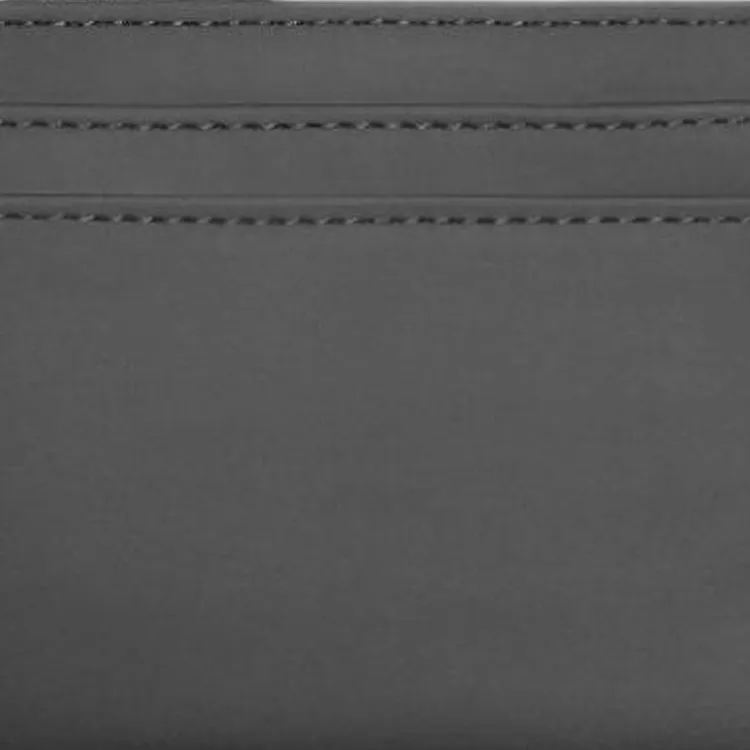 ZARA Polyurethane Coin Purse Card Holder Men's Black-3