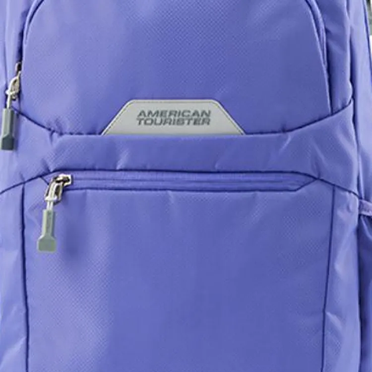 AMERICAN TOURISTER Fabric Backpack Large Size Unisex Black/Blue Purple/Ink Blue/Green-2