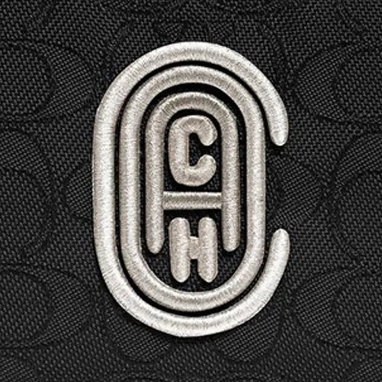 COACH Billfold Wallet Canvas 50% Off Wallet Men's Black Gray-6