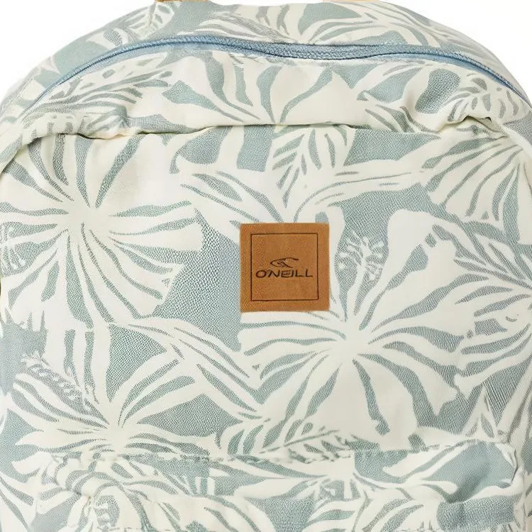 O'Neill 100% Cotton Canvas Backpack Mini Women's Silver Blue-3
