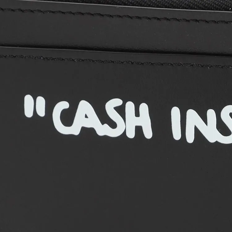 OFF WHITE Slogan print Wallet-2