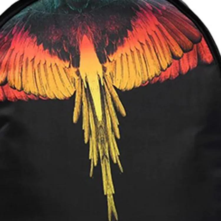MARCELO BURLON COUNTY OF MILAN Polyamide Backpack Unisex Black-4
