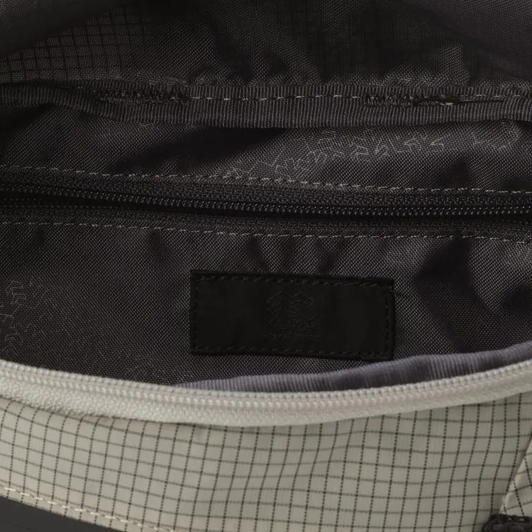 KOLON SPORT Nylon Crossbody Fanny Pack Unisex Light Umber-5