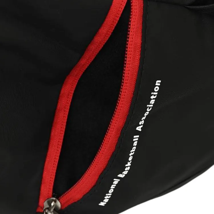NBA Bulls Polyester Backpacks Travel Bags 36L Men's ÍTica: Black & Red-9