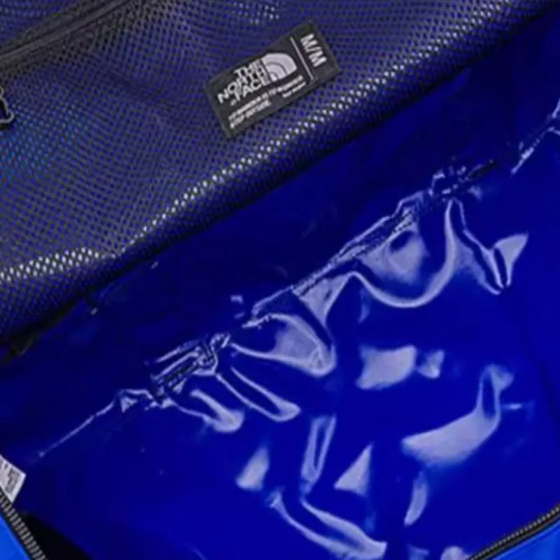 THE NORTH FACE Recycled Polyester Travel Bag 71L Unisex Blue & Black-8