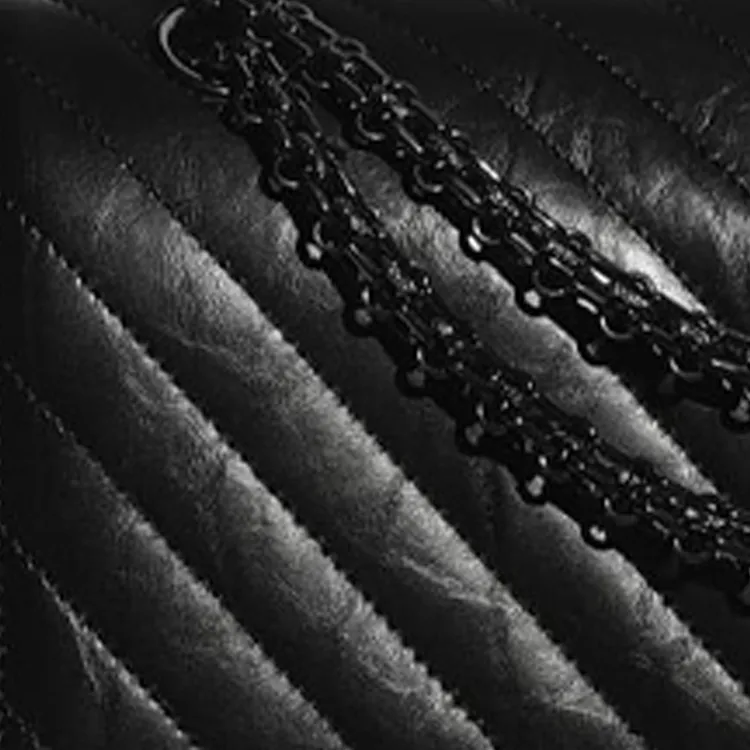CHANEL 2.55 Vintage Calfskin And Metal Shoulder Bag Women's Black-4