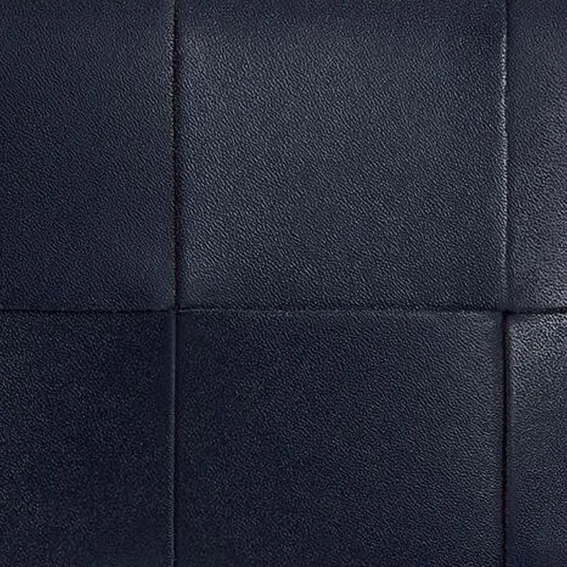Bottega Veneta CASSETTE Cow Leather Wallet Men's Space Blue/Sapele Red-3