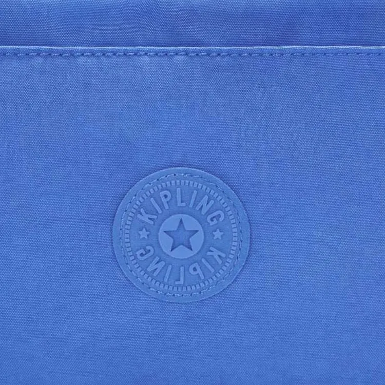 Kipling Polyamide Crossbody Bag, Shoulder Bag Medium Size Women's Blue-4