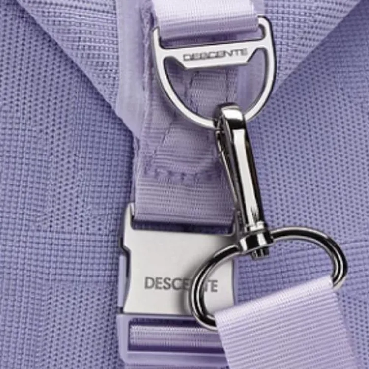 DESCENTE TRAINING Metal Piece Travel Bag Women's Purple-4
