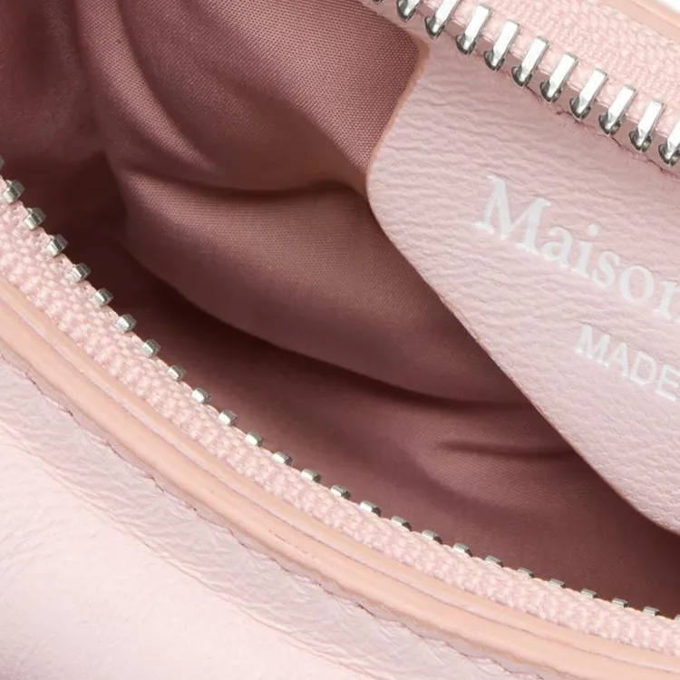 Maison Margiela Glam Slam Full Grain Nappa Leather Shoulder Bag Extra Mini Women's Pink-4