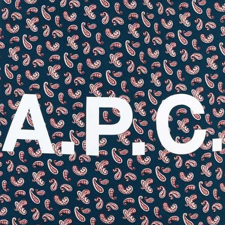 A.P.C Lou All Over Printed Tote Bag-2