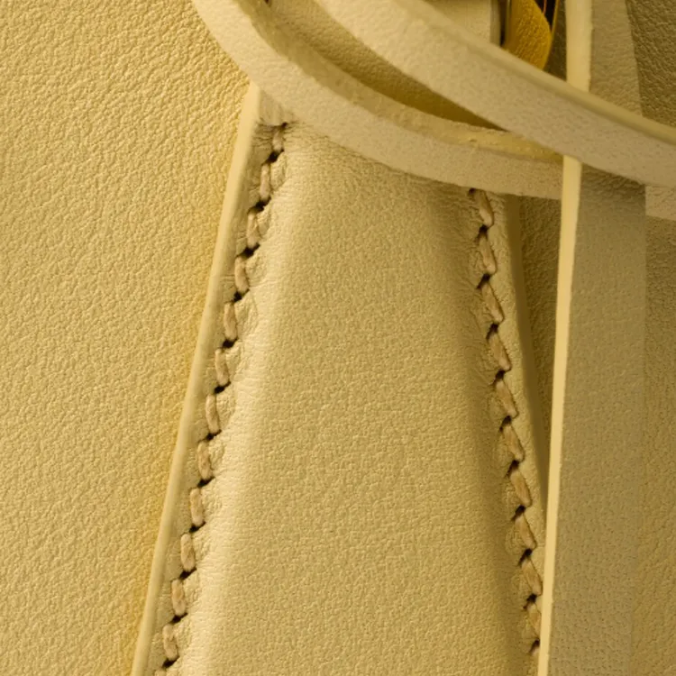 PRADA Galleria Killer Bag Leather Shoulder Bag, Crossbody Bag, Handbag Trumpets Women's Yellow-4