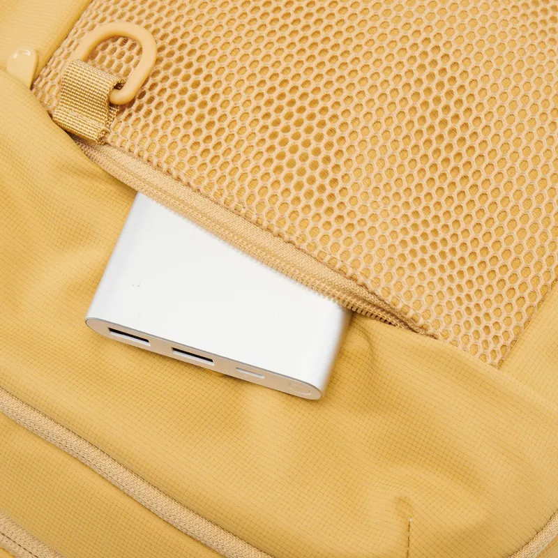 LiNing Sports Life Collection Polyester Backpack Unisex Dark Yellow-13