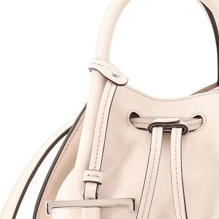 TOD'S Buz Drawstring Mini Bucket Bag-3