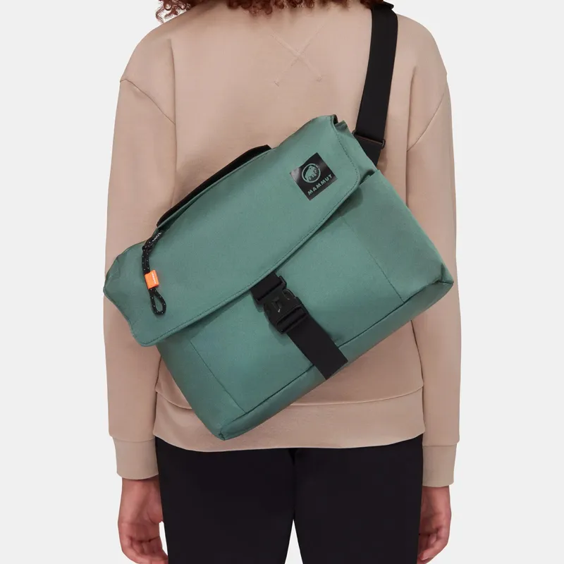 MAMMUT Polyester Messenger Bag, Laptop Bag, Shoulder Bag, Crossbody Bag, Handbag Regular Unisex Dark Jade-3