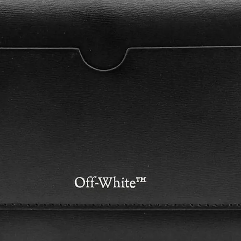 OFF WHITE Arrows motif Leather Cross body Bag-4