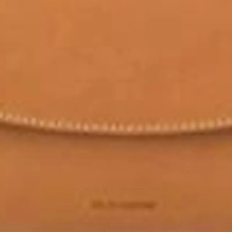 JIL SANDER Logo Debossed Shoulder Bag-3