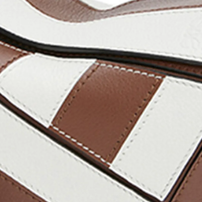 LOEWE Puzzle Cow Leather Geometric Bag Puzzle Bag Handbag Shoulder Bag Crossbody Bag Mini Women's Multicolor-4