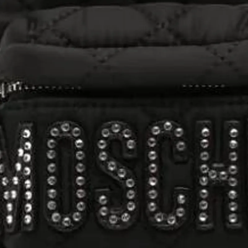 MOSCHINO Polyamide Backpack Mini Women's Black-3