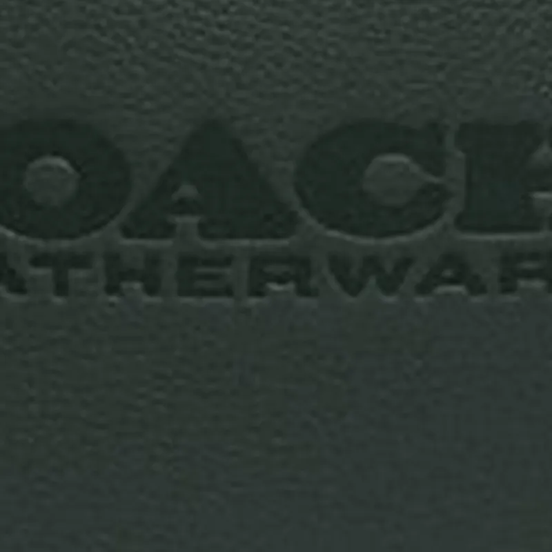 COACH Kia Leather Small Round Crossbody Bag Small Size Unisex Green-3