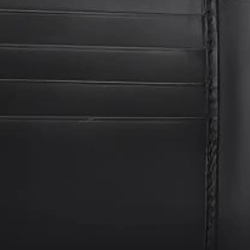 GUCCI Cow Leather Wallet Men's Black-4