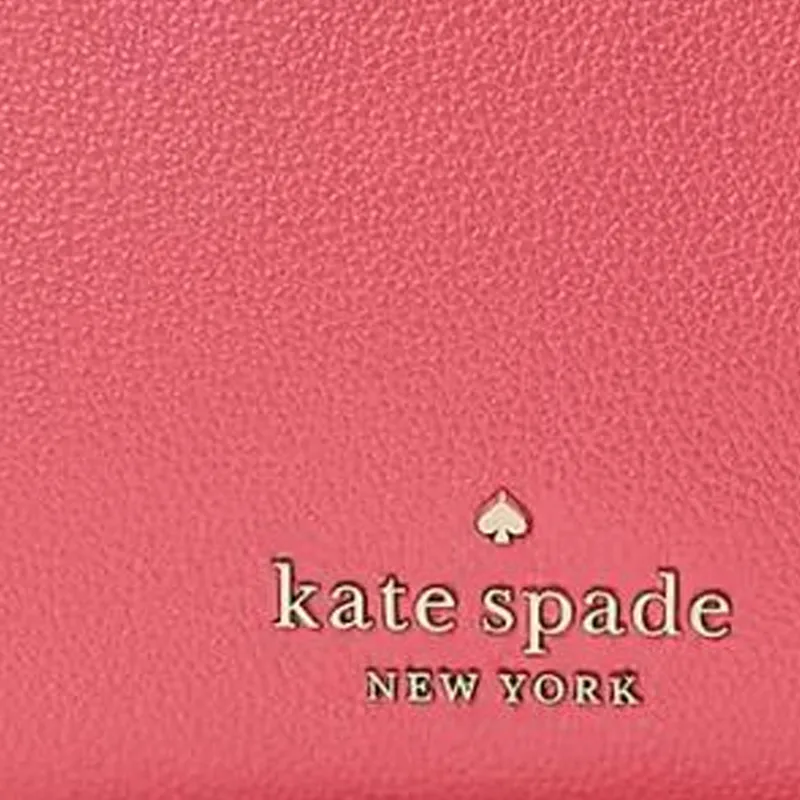 Kate Spade Pebbled Leather Shoulder Bag Crossbody Bag Small Size Women's Pink Paprika-3