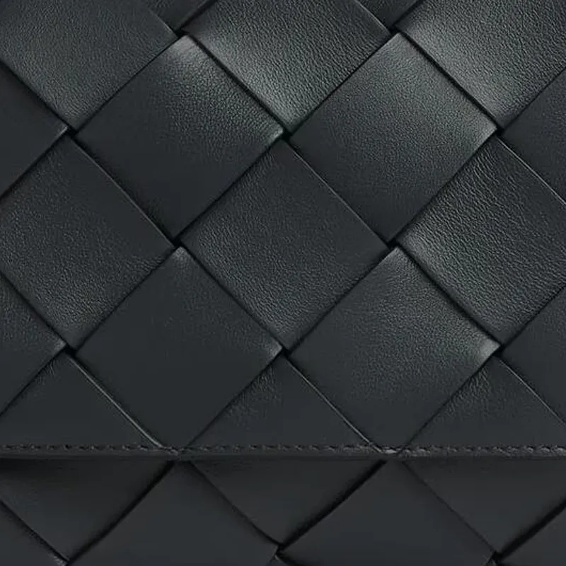 Bottega Veneta Diago Calfskin Shoulder Bag, Crossbody Bag Trumpets Men's Black-5