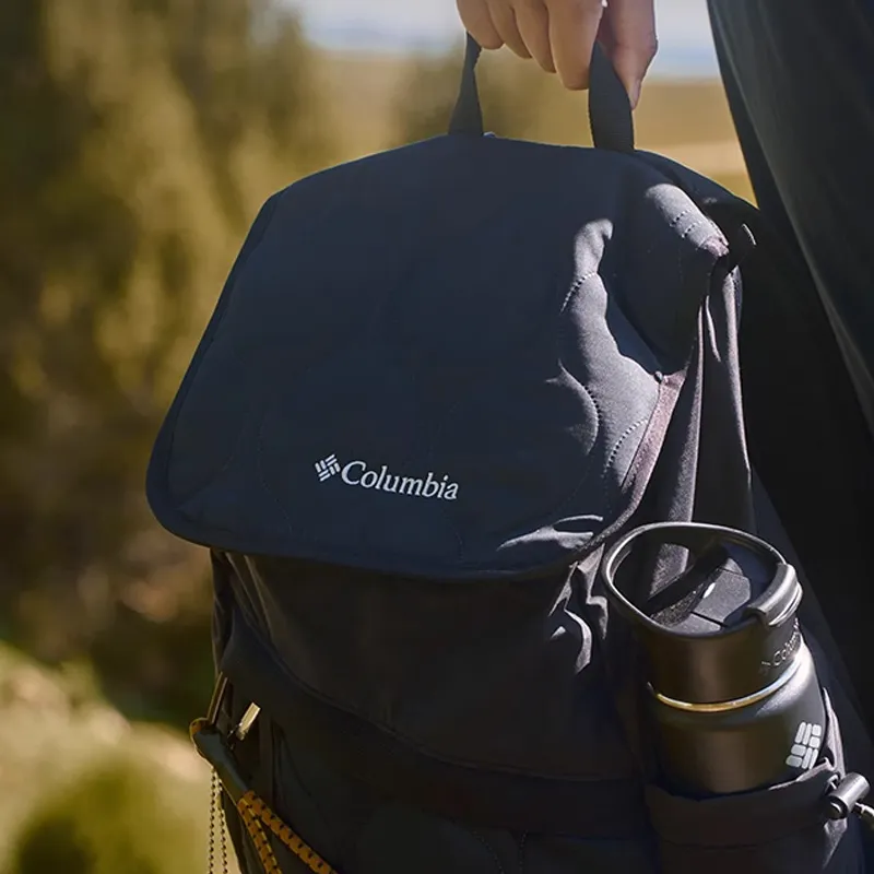 Columbia Fabric Outdoor Mountaineering Backpack Unisex Black-2