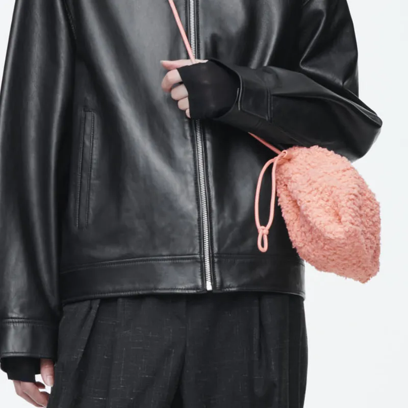 COS Polyester Clutch Regular Women's Pink-2