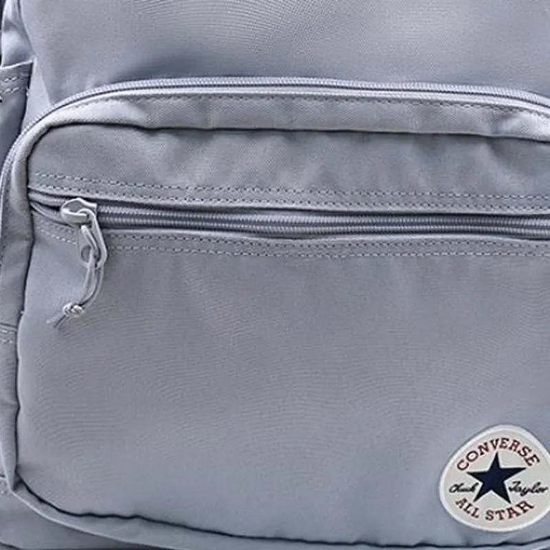 Converse Polyester Backpack Regular Unisex Gray-3