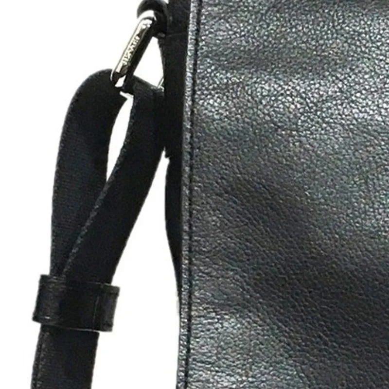COACH Charles Cow Leather Shoulder Bag, Crossbody Bag, Briefcase Medium Size Men's Black-2