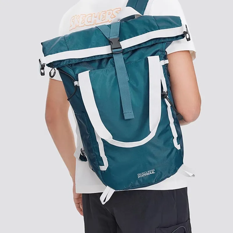 Skechers Fabric Hiking Bag Backpack Unisex Dark Blue-4