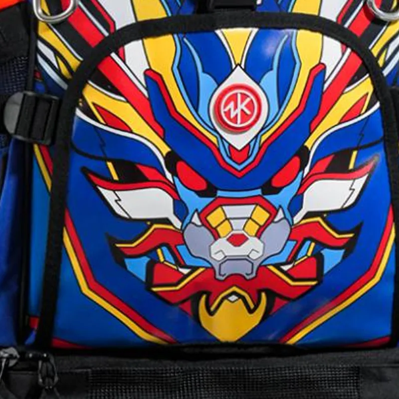 ZOKE Nylon Backpack Men's Mechanical Dragon-2