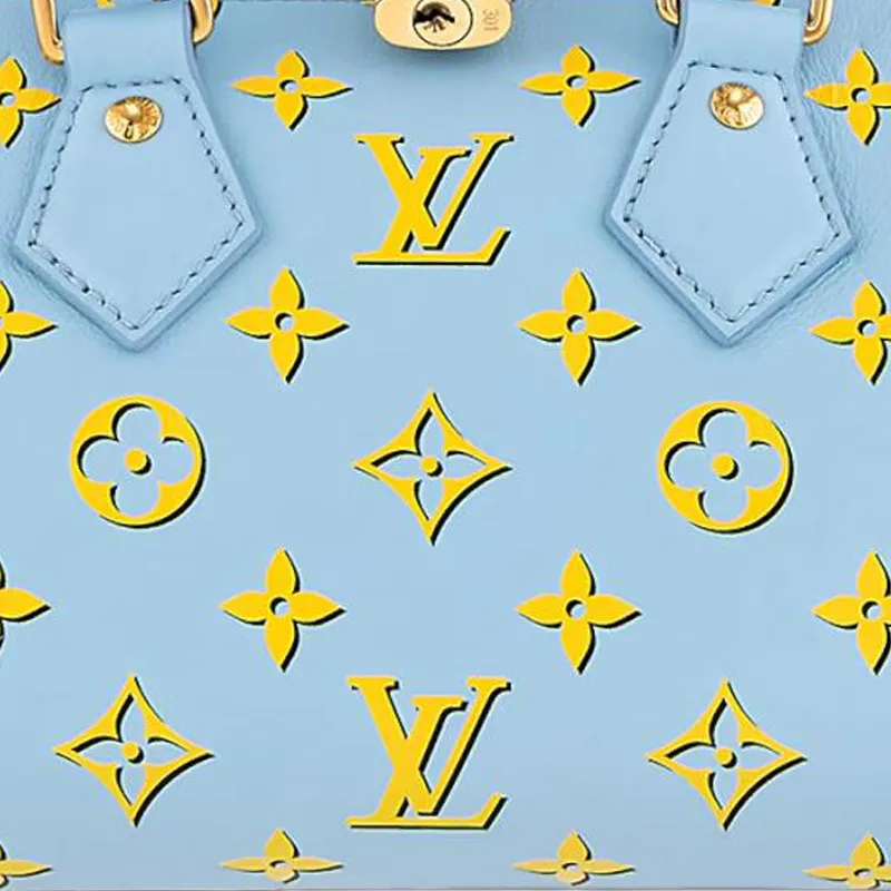 LOUIS VUITTON Speedy Bandouliere 20 Baby Blue-2