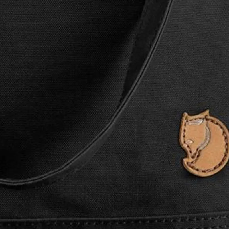 Fjallraven Polyester Handbag Single Shoulder Bag Double Shoulder Bag Small Size Unisex Black-4