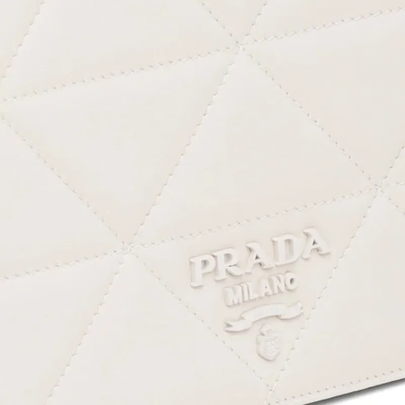 PRADA Spectrum Soft Sheepskin Leather Shoulder Bag Women's-3