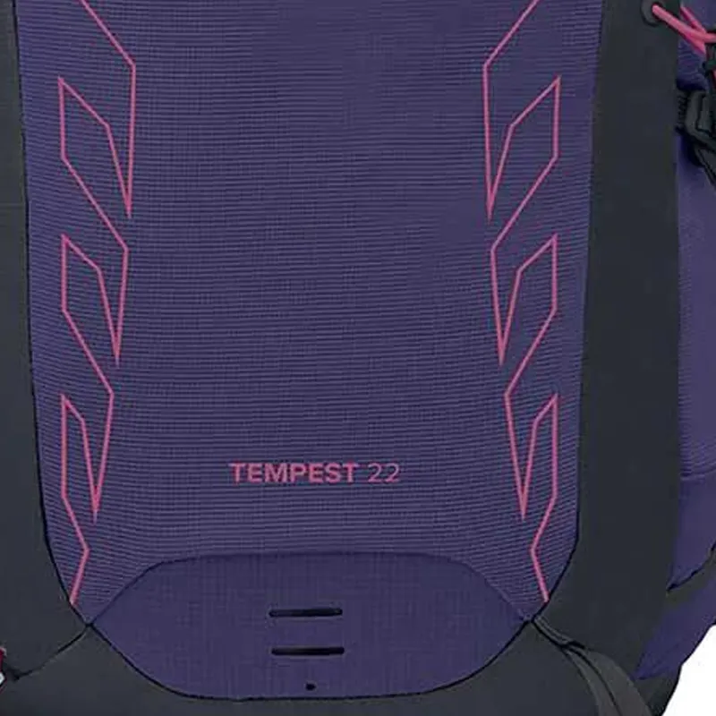 OSPREY Nylon Outdoor Hiking Bag Backpacks Women's Purple-4
