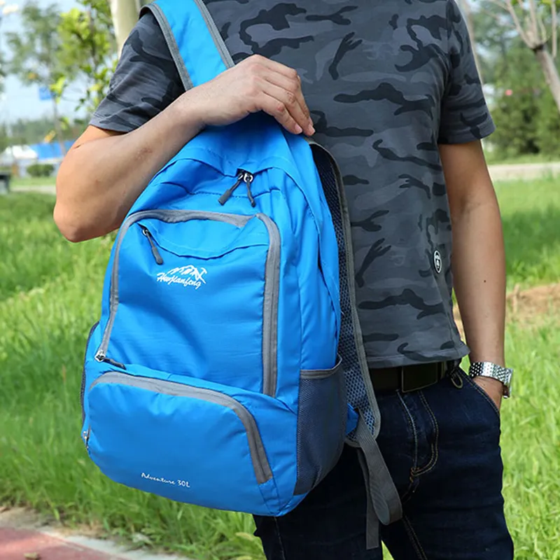 AUNG Nylon Backpack Unisex Multicolor-9
