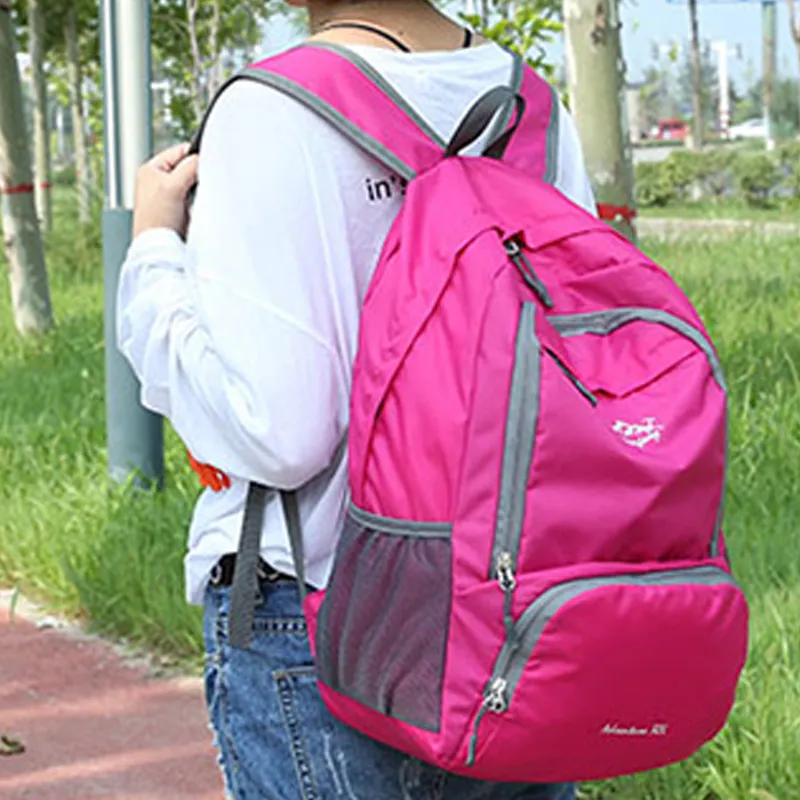 AUNG Nylon Backpack Unisex Multicolor-5