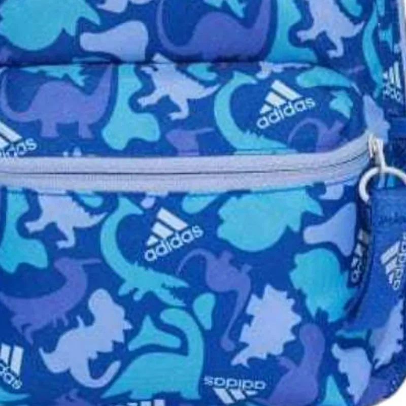 Adidas Polyester Backpack Unisex Royal Blue With Multicolor Accents-4